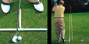 Tee-Square -- A Dave Pelz Learning Aid