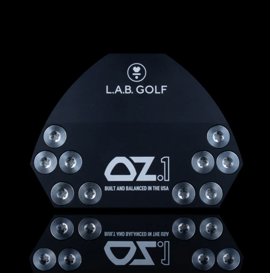 L.A.B. Golf Custom Order - OZ.1 Black, ACCRA Black, 33" 69, E Front Back 12, Shaft Lean 2 Degree, Smooth Press II 1.5, White Headcover